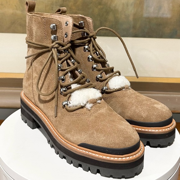 🌸MARC FISHER🌸 Izzie Lugsole Ankle Boots Size: 6M - Picture 7 of 12